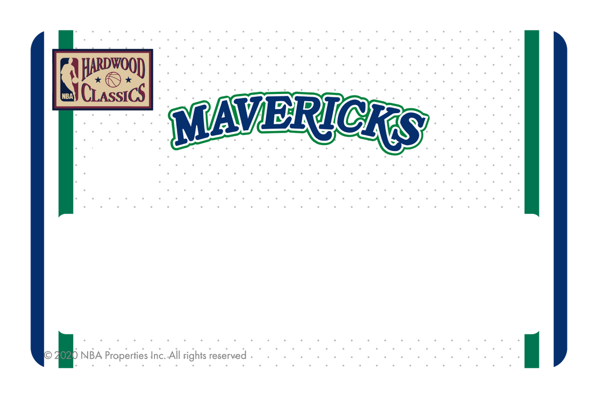 Dallas Mavericks: Home Hardwood Classics - Card Covers - NBALAB - CUCU Covers