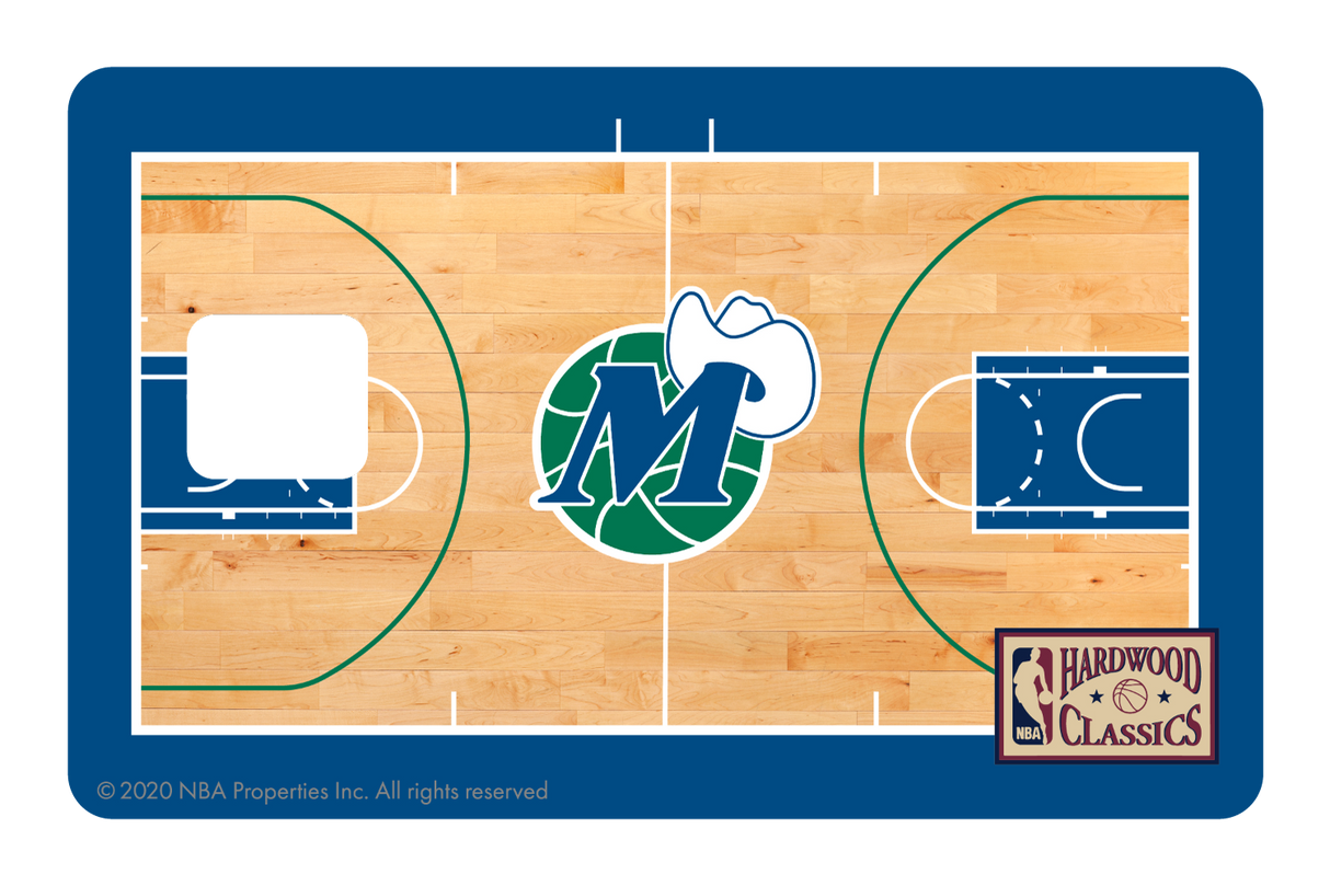 Dallas Mavericks: Retro Courtside Hardwood Classics - Card Covers - NBALAB - CUCU Covers