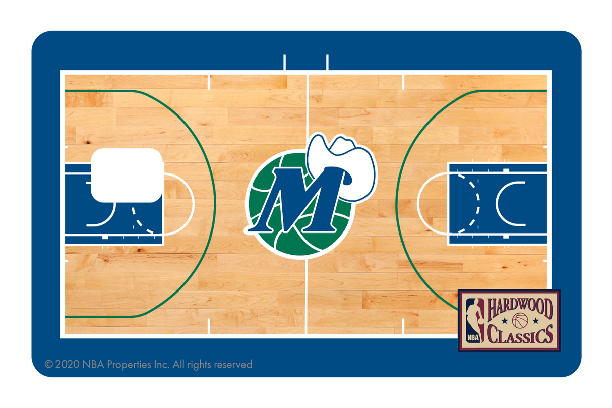 Dallas Mavericks: Retro Courtside Hardwood Classics - Card Covers - NBALAB - CUCU Covers