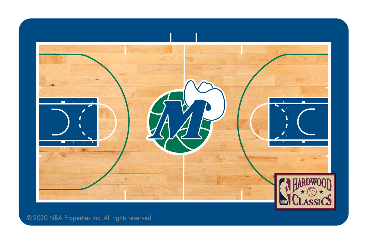 Dallas Mavericks: Retro Courtside Hardwood Classics - Card Covers - NBALAB - CUCU Covers
