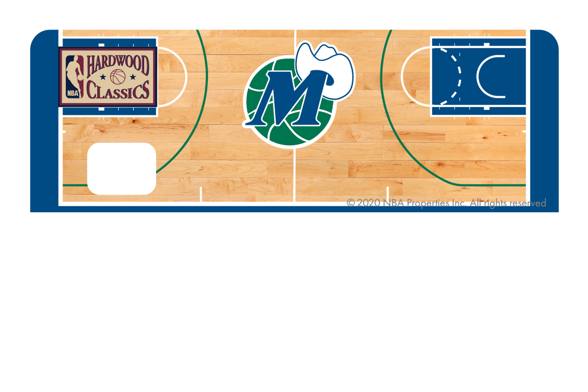 Dallas Mavericks: Retro Courtside Hardwood Classics - Card Covers - NBALAB - CUCU Covers