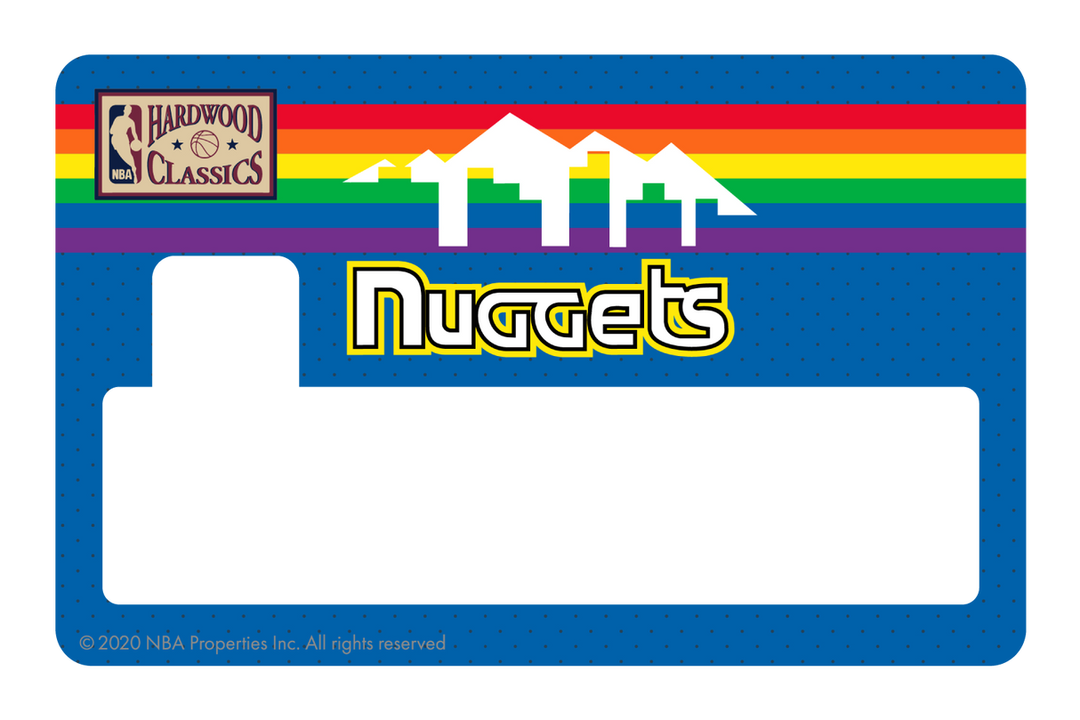 Denver Nuggets: Away Hardwood Classics - Card Covers - NBALAB - CUCU Covers