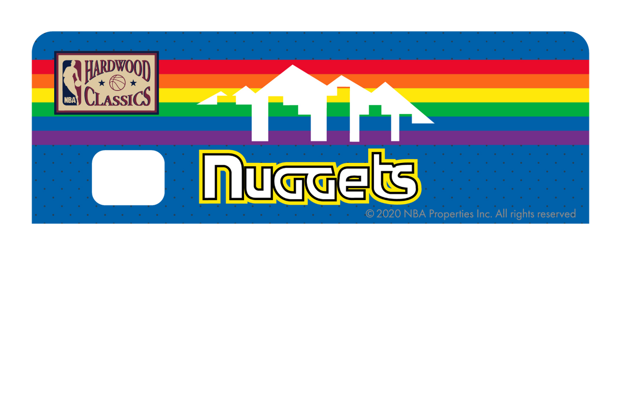 Denver Nuggets: Away Hardwood Classics - Card Covers - NBALAB - CUCU Covers