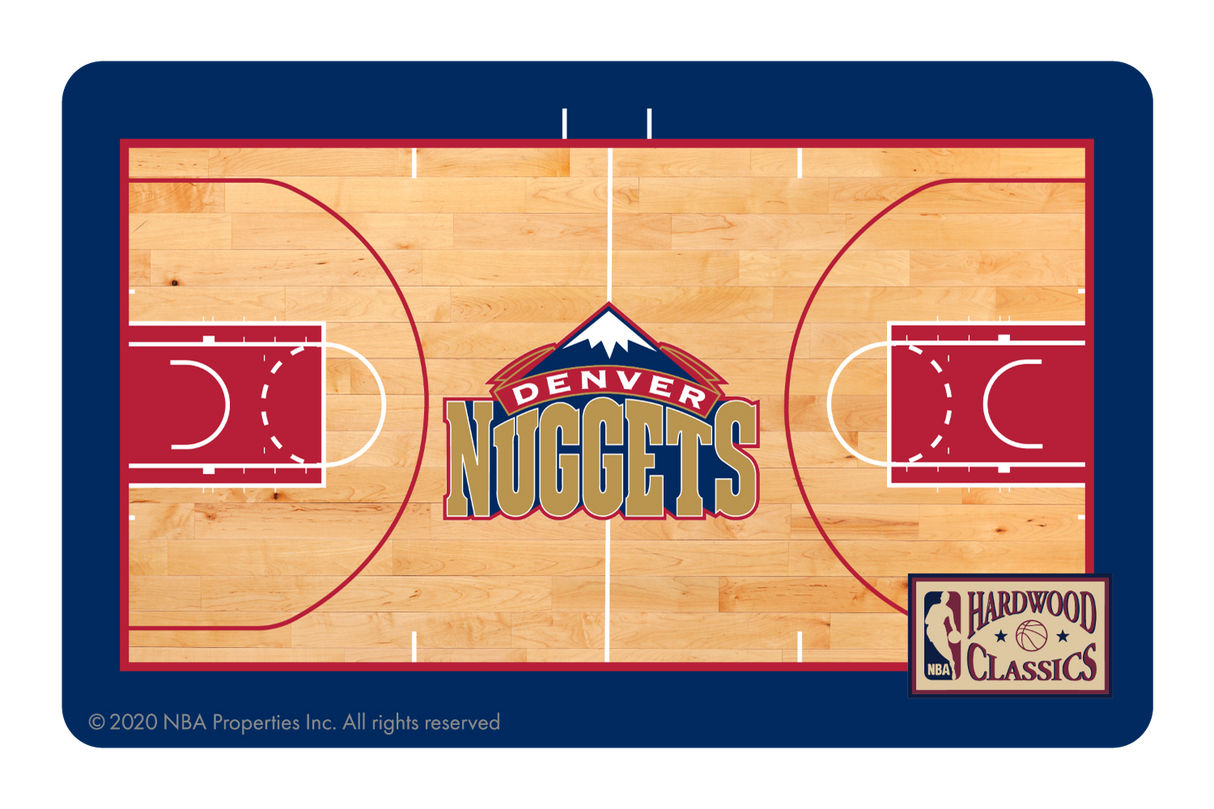 Denver Nuggets: Retro Courtside Hardwood Classics - Card Covers - NBALAB - CUCU Covers