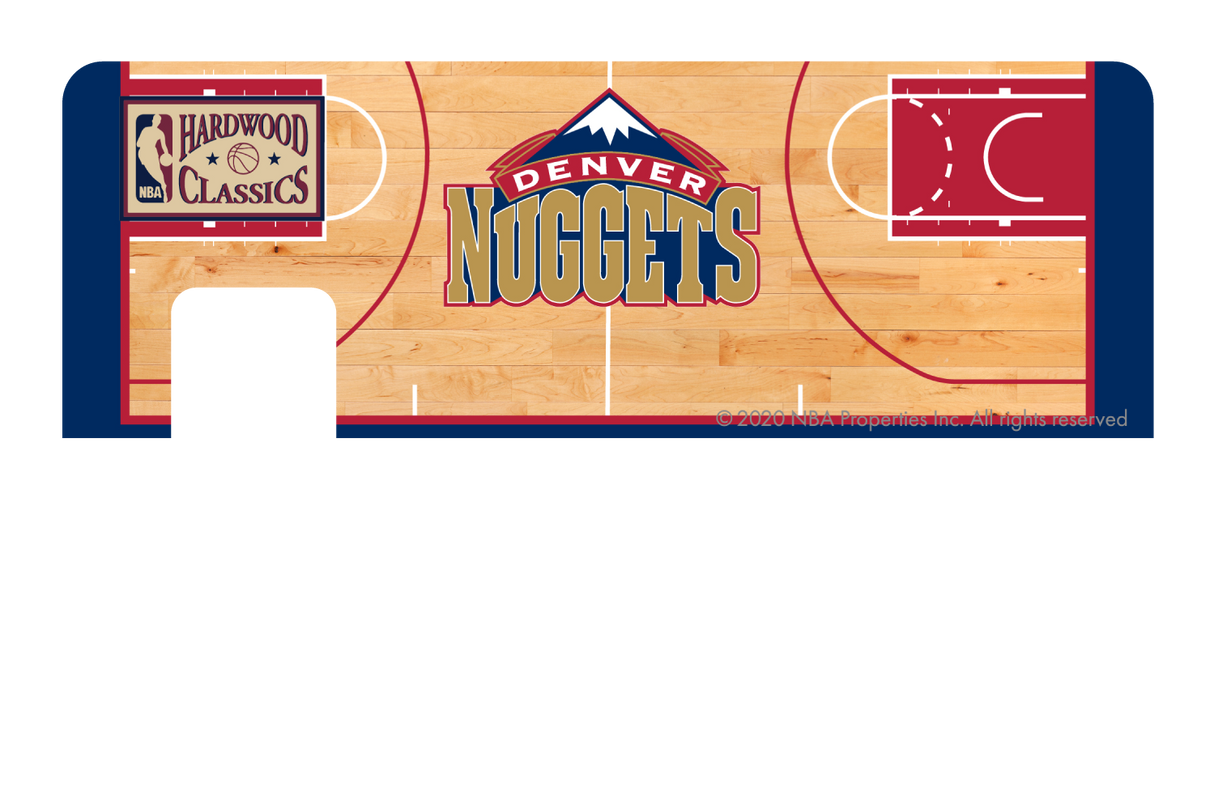 Denver Nuggets: Retro Courtside Hardwood Classics - Card Covers - NBALAB - CUCU Covers