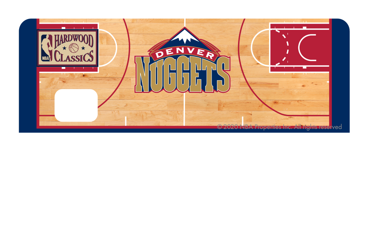 Denver Nuggets: Retro Courtside Hardwood Classics - Card Covers - NBALAB - CUCU Covers