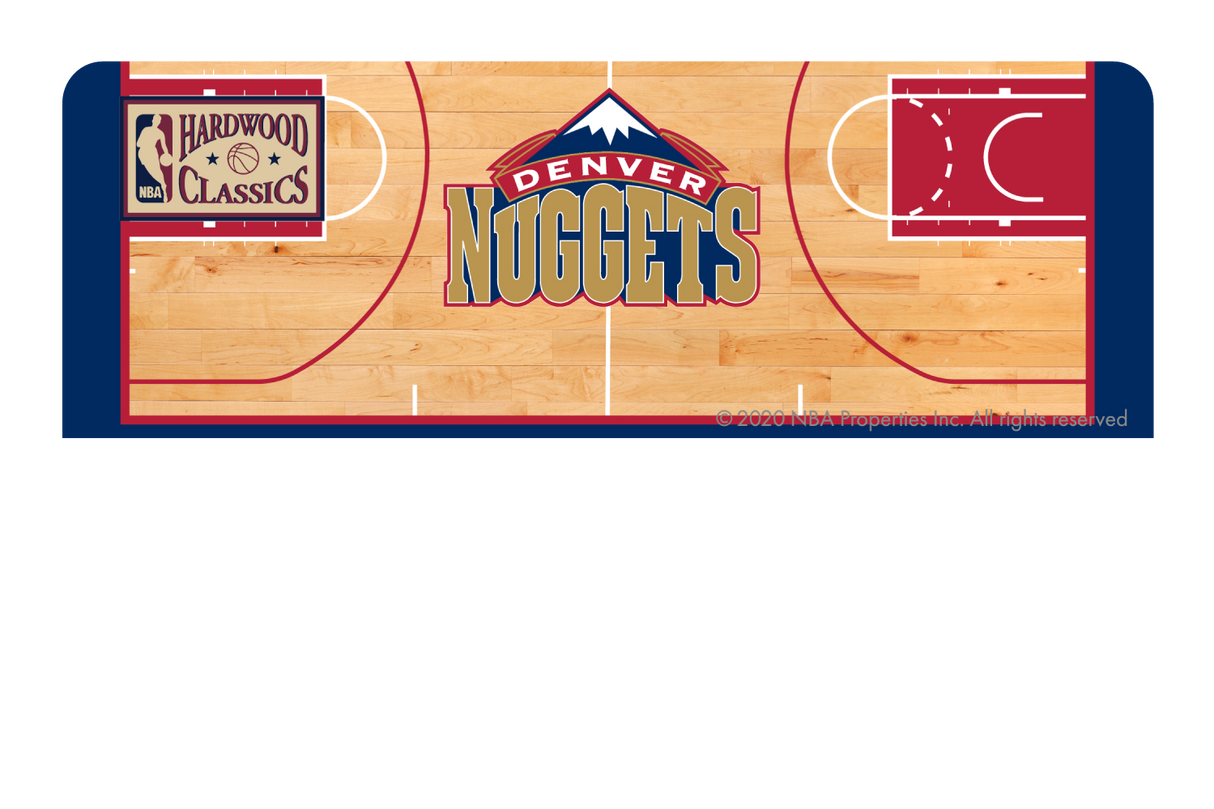 Denver Nuggets: Retro Courtside Hardwood Classics - Card Covers - NBALAB - CUCU Covers