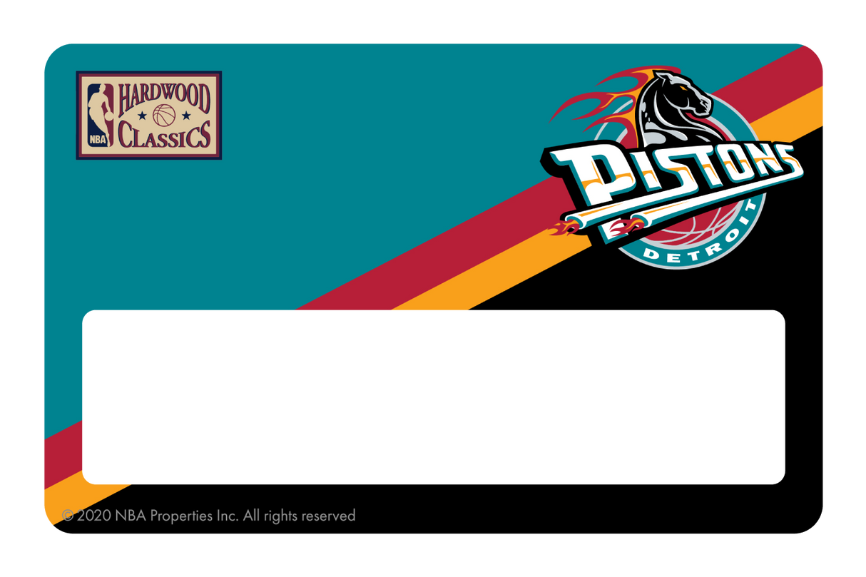 Detroit Pistons: Uptempo Hardwood Classics - Card Covers - NBALAB - CUCU Covers