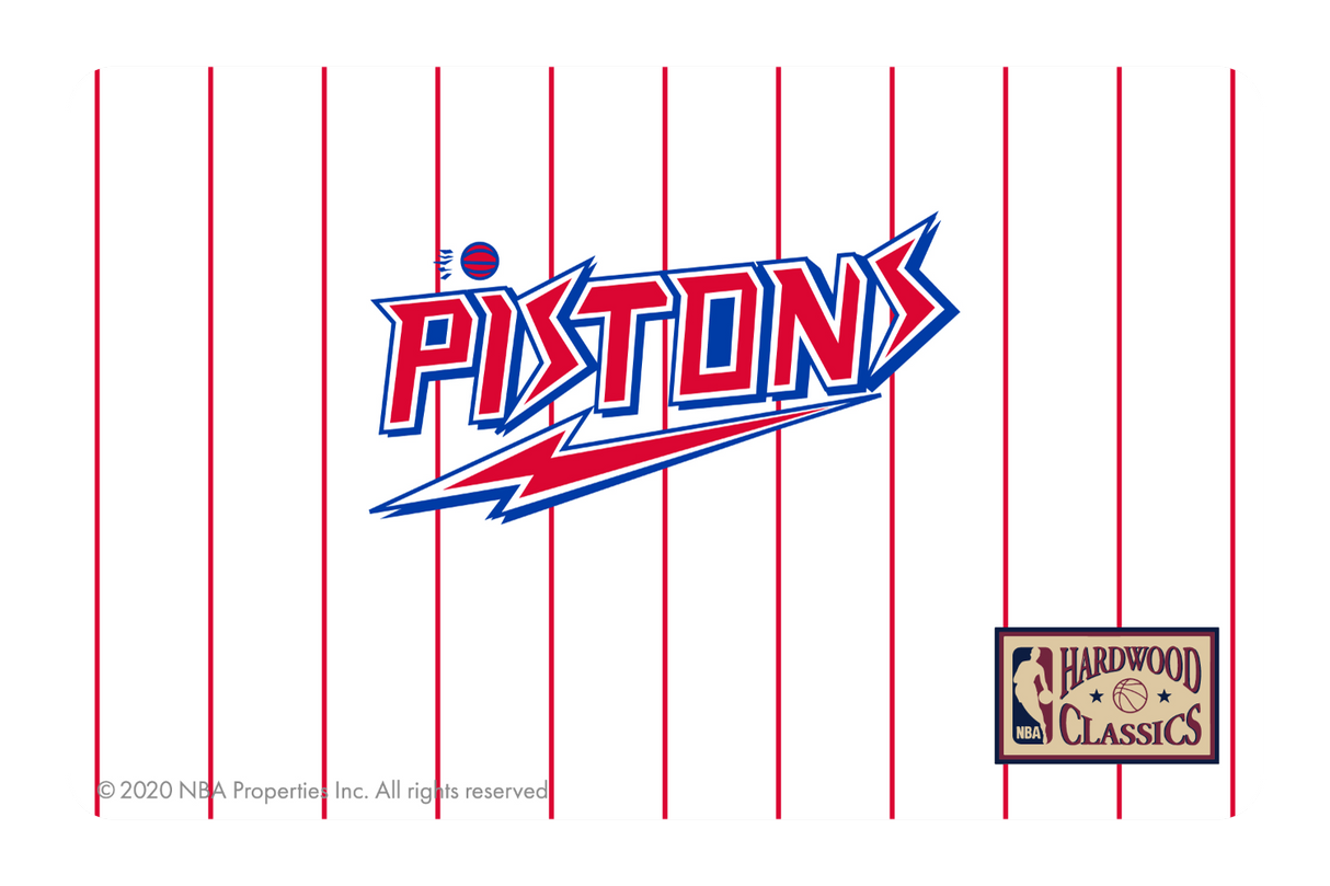 Detroit Pistons: Home Warmups Hardwood Classics - Card Covers - NBALAB - CUCU Covers