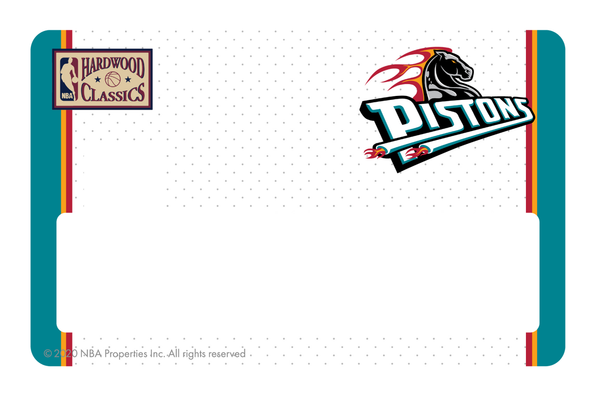 Detroit Pistons: Home Hardwood Classics - Card Covers - NBALAB - CUCU Covers