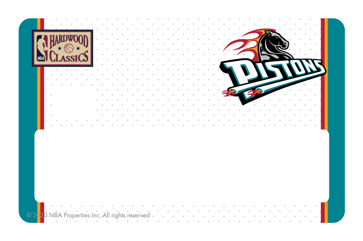 Detroit Pistons: Home Hardwood Classics - Card Covers - NBALAB - CUCU Covers