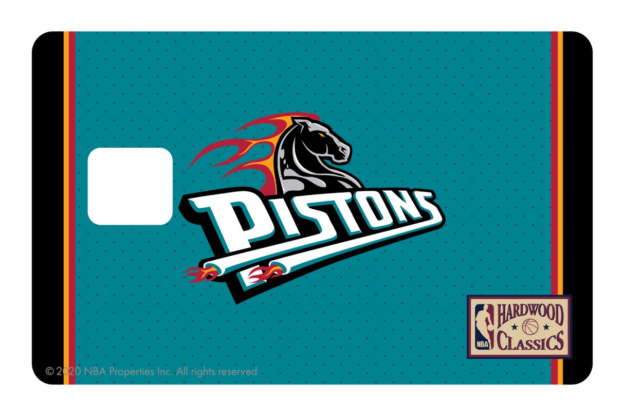 Detroit Pistons: Away Hardwood Classics - Card Covers - NBALAB - CUCU Covers