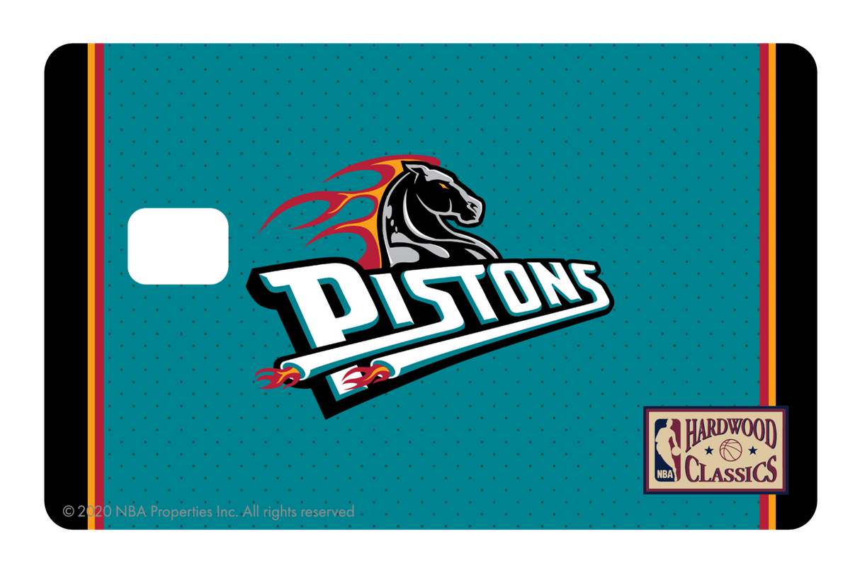 Detroit Pistons: Away Hardwood Classics - Card Covers - NBALAB - CUCU Covers