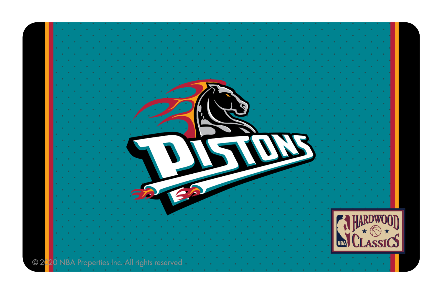 Detroit Pistons: Away Hardwood Classics