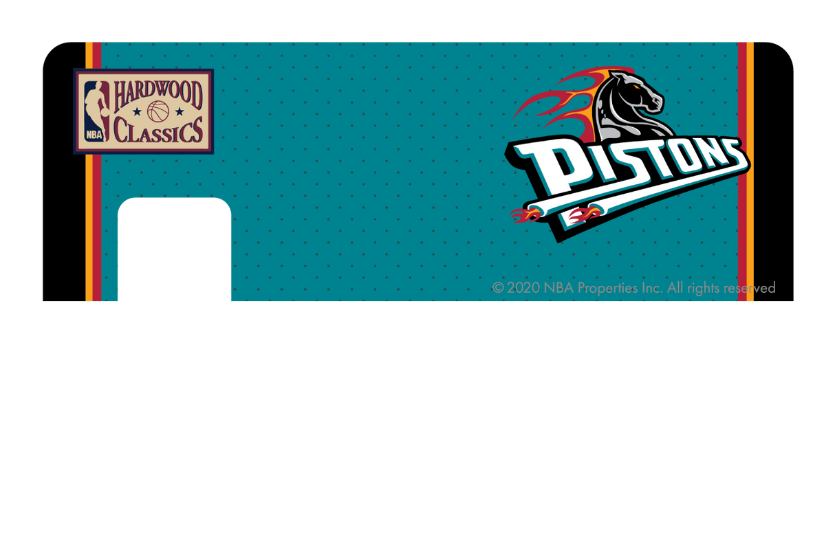 Detroit Pistons: Away Hardwood Classics - Card Covers - NBALAB - CUCU Covers