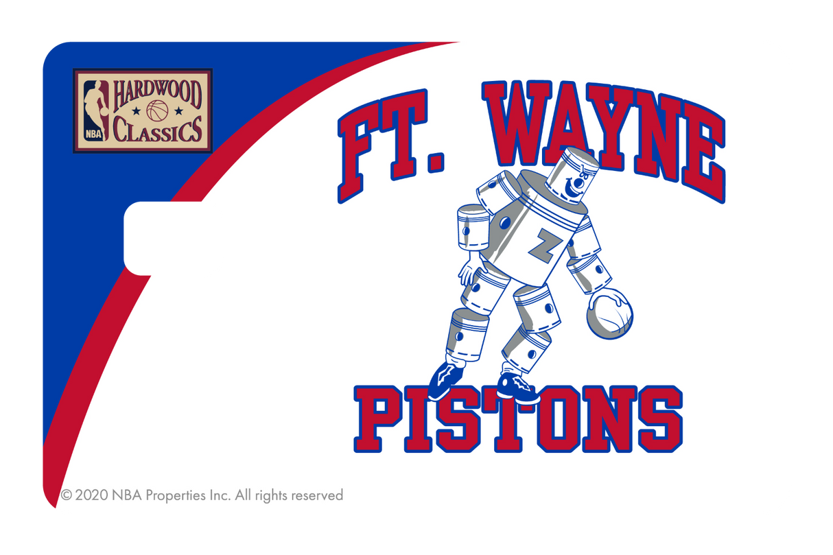 Detroit Pistons: Throwback Hardwood Classics - Card Covers - NBALAB - CUCU Covers