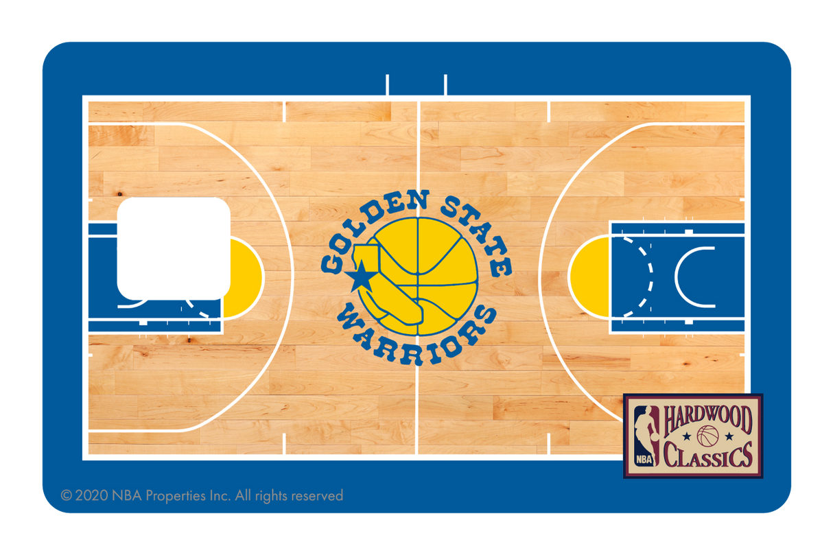Golden State Warriors: Retro Courtside Hardwood Classics - Card Covers - NBALAB - CUCU Covers