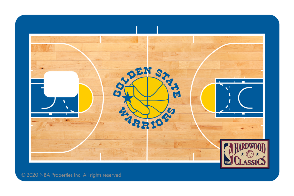 Golden State Warriors: Retro Courtside Hardwood Classics - Card Covers - NBALAB - CUCU Covers