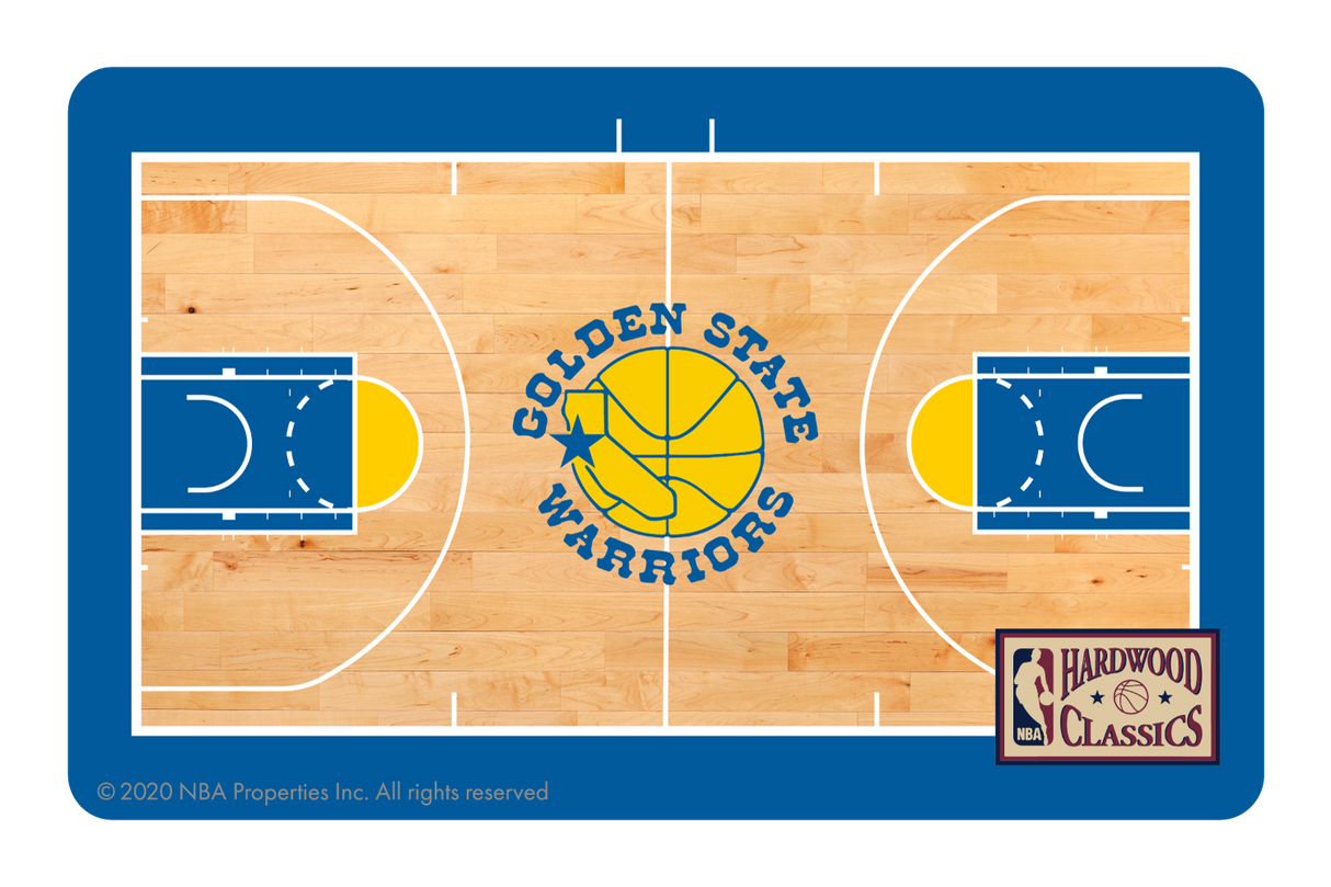 Golden State Warriors: Retro Courtside Hardwood Classics - Card Covers - NBALAB - CUCU Covers