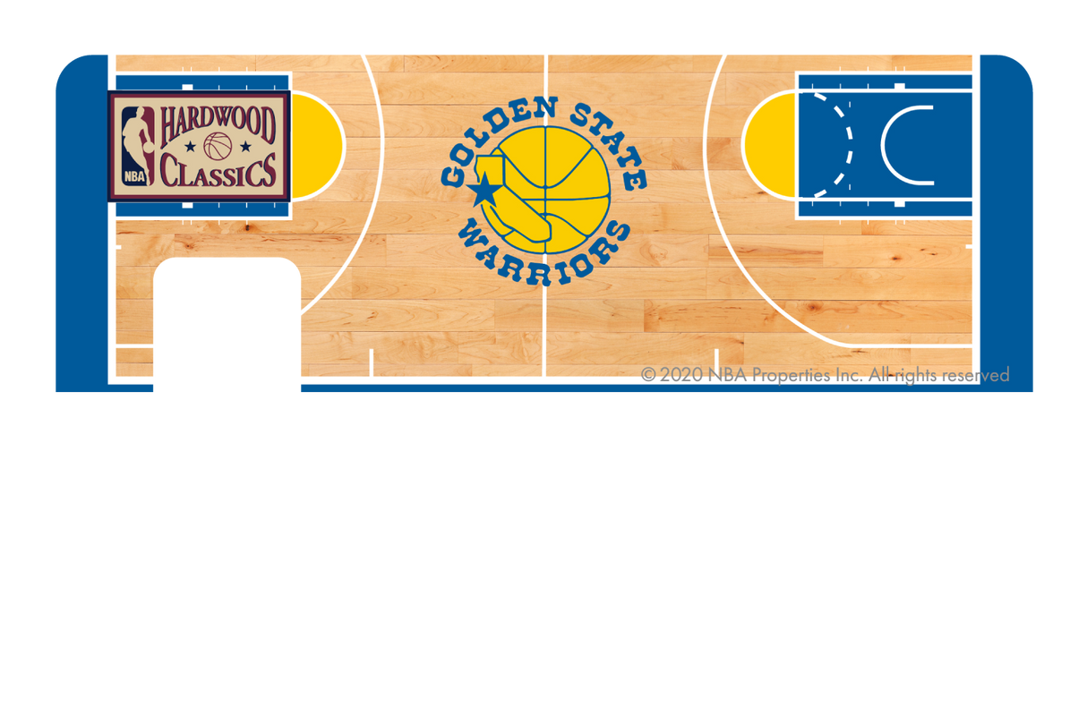 Golden State Warriors: Retro Courtside Hardwood Classics - Card Covers - NBALAB - CUCU Covers