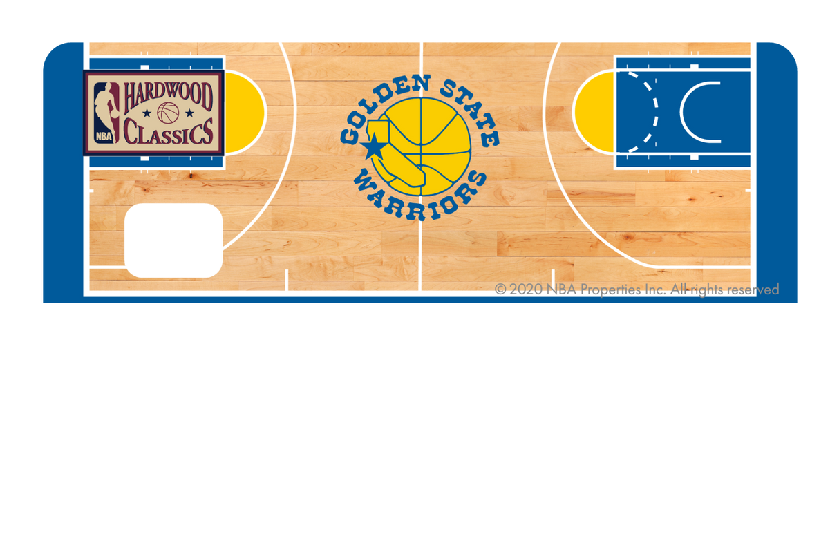 Golden State Warriors: Retro Courtside Hardwood Classics - Card Covers - NBALAB - CUCU Covers