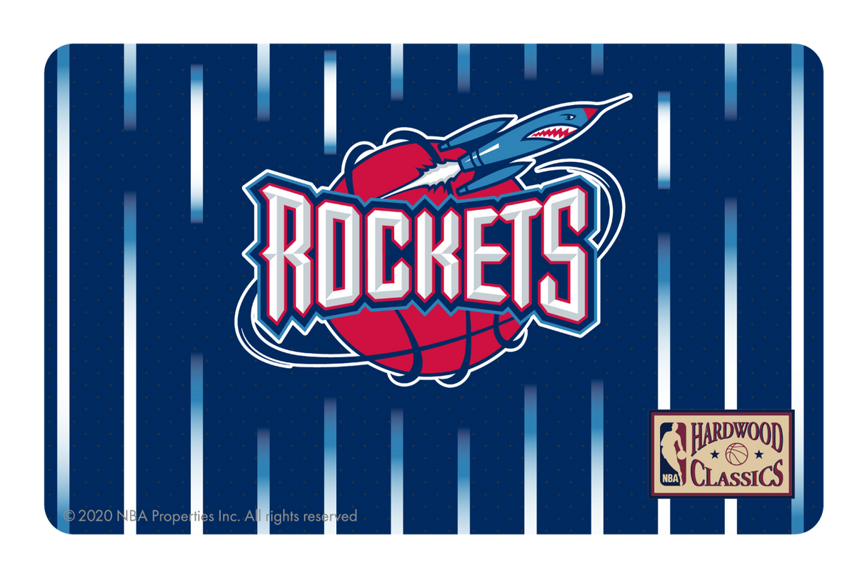 Houston Rockets: Away Hardwood Classics - Card Covers - NBALAB - CUCU Covers
