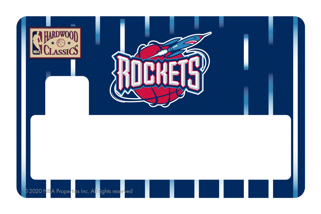 Houston Rockets: Away Hardwood Classics - Card Covers - NBALAB - CUCU Covers