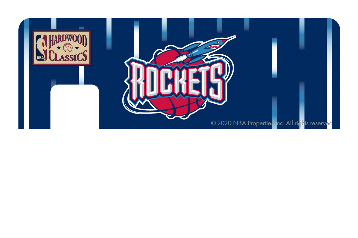 Houston Rockets: Away Hardwood Classics - Card Covers - NBALAB - CUCU Covers