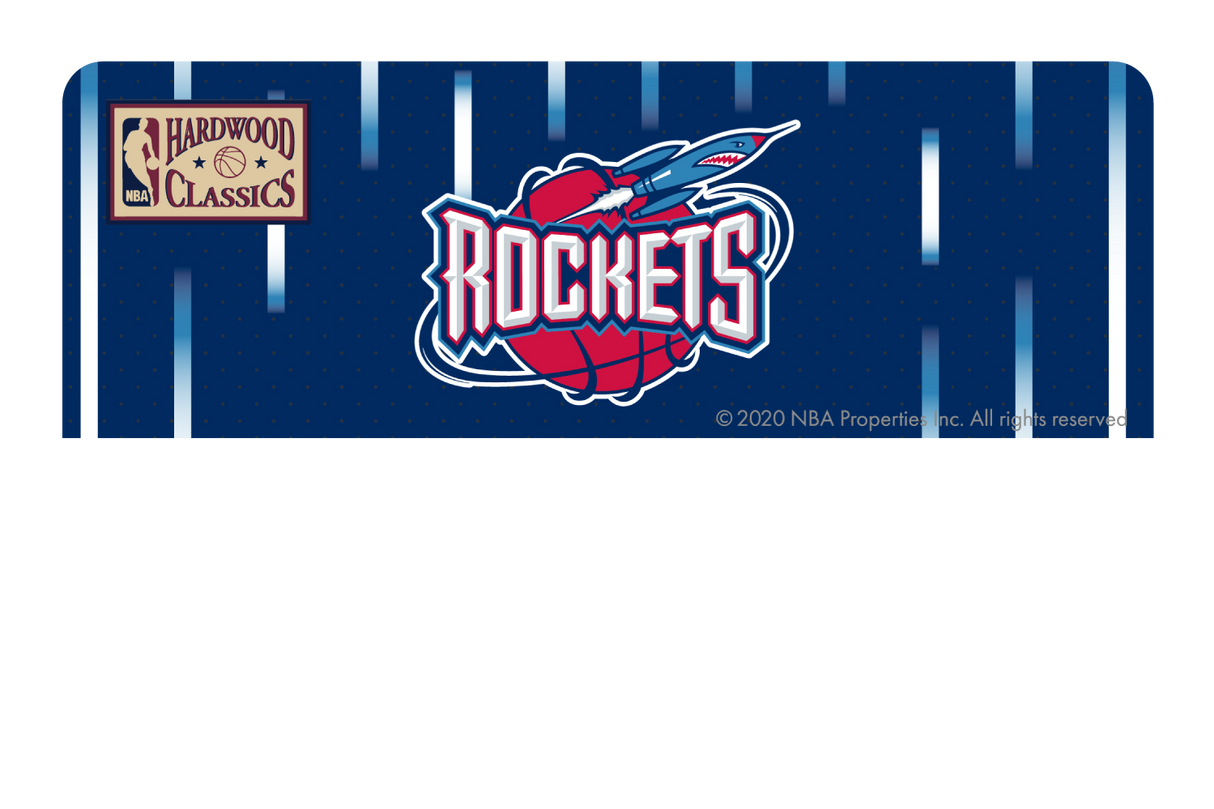 Houston Rockets: Away Hardwood Classics - Card Covers - NBALAB - CUCU Covers