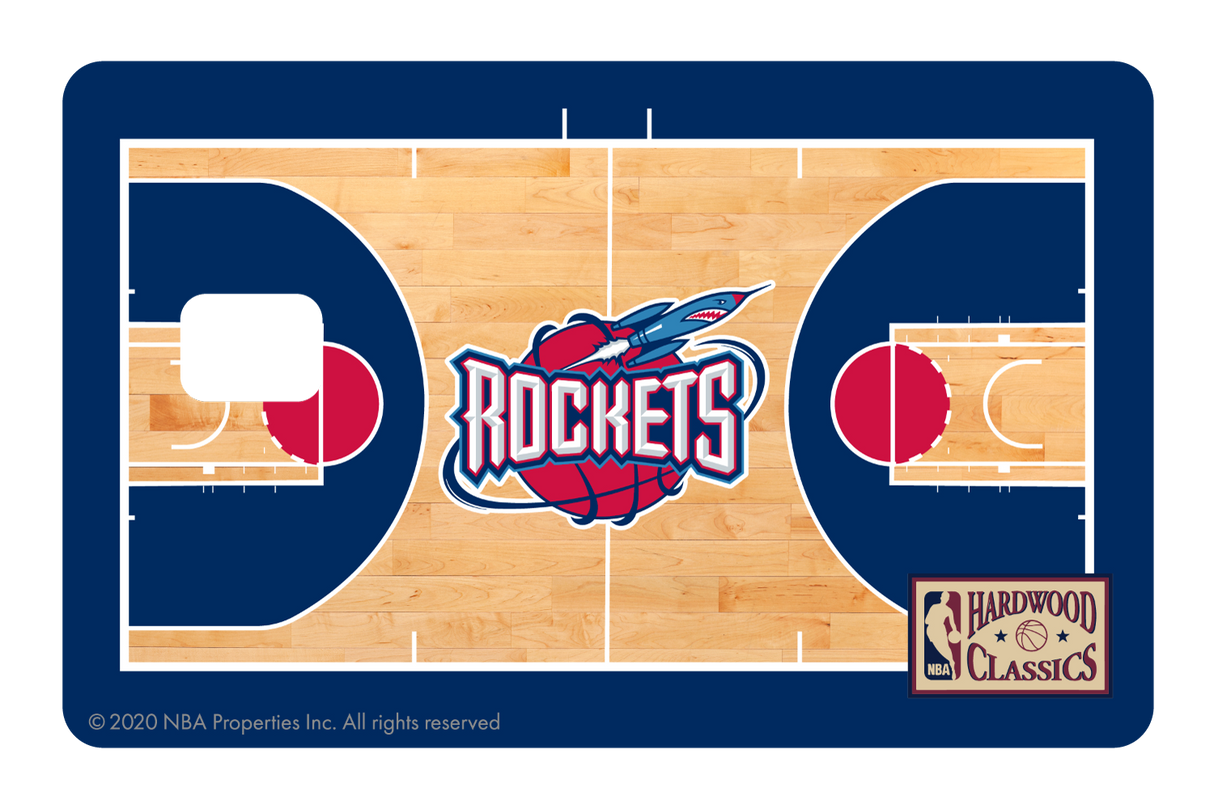 Houston Rockets: Retro Courtside Hardwood Classics - Card Covers - NBALAB - CUCU Covers