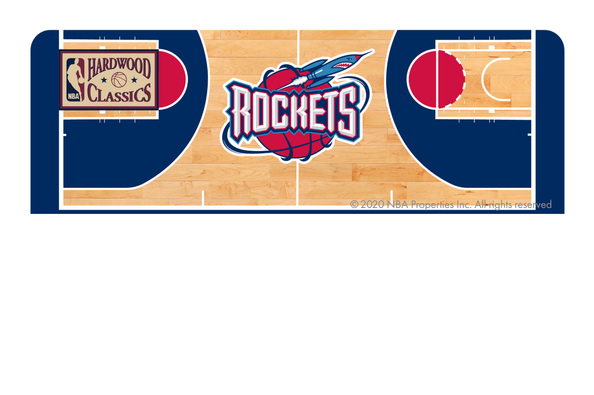 Houston Rockets: Retro Courtside Hardwood Classics - Card Covers - NBALAB - CUCU Covers
