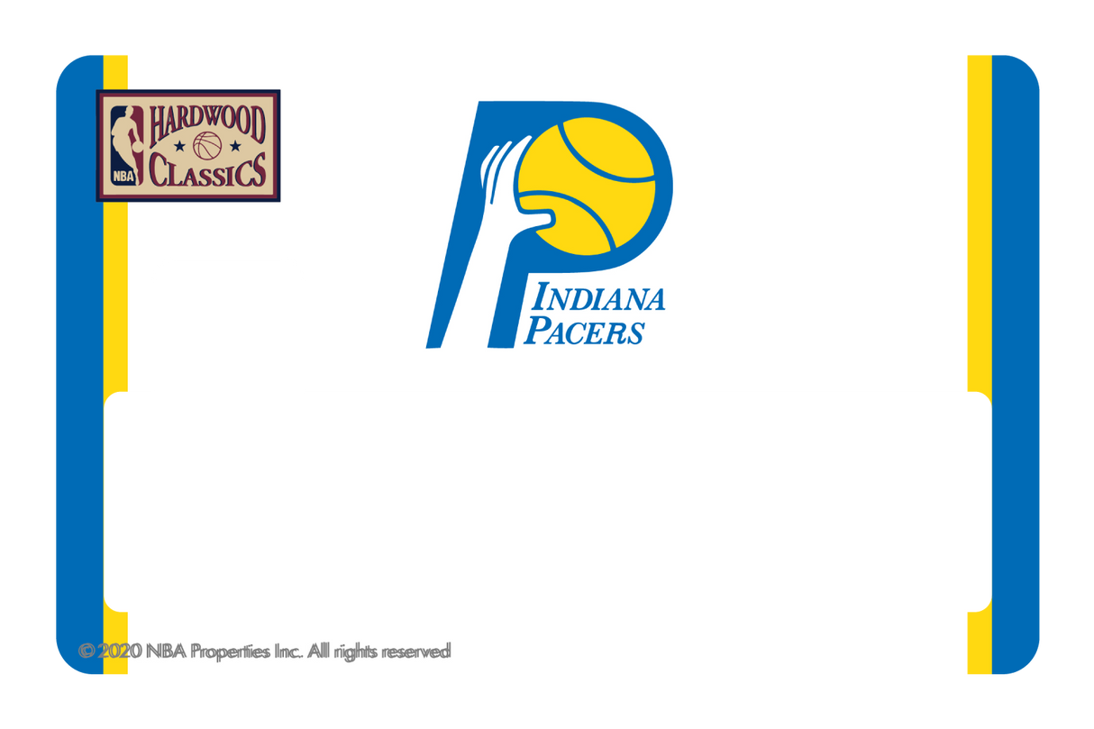 Indiana Pacers: Home Warmups Hardwood Classics - Card Covers - NBALAB - CUCU Covers
