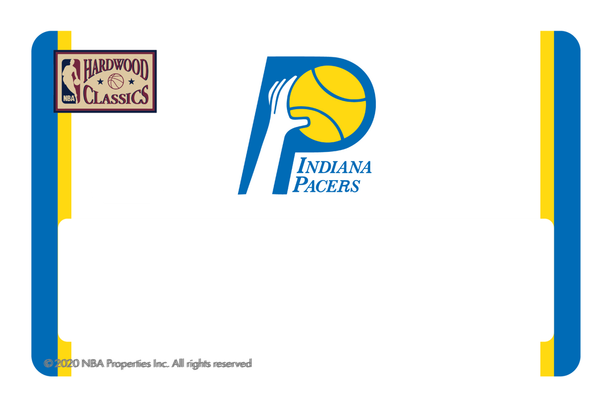 Indiana Pacers: Home Warmups Hardwood Classics - Card Covers - NBALAB - CUCU Covers