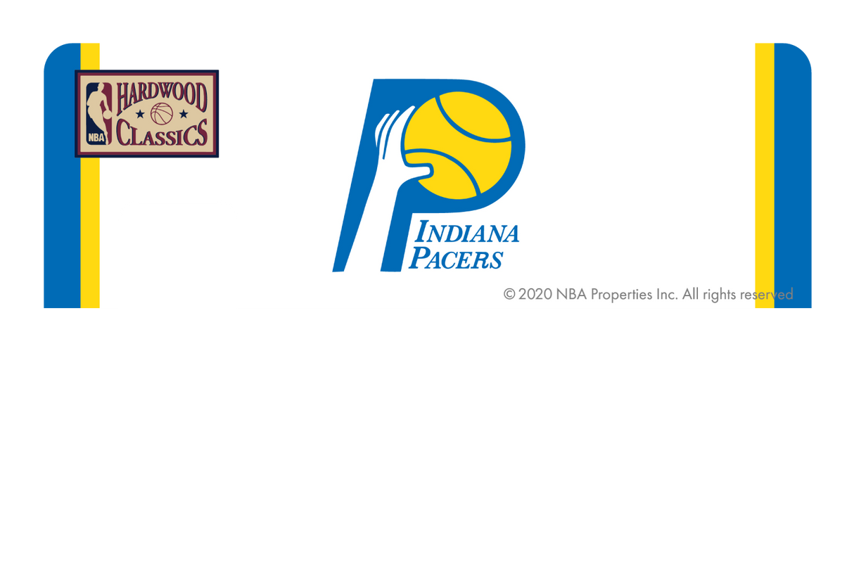 Indiana Pacers: Home Warmups Hardwood Classics - Card Covers - NBALAB - CUCU Covers