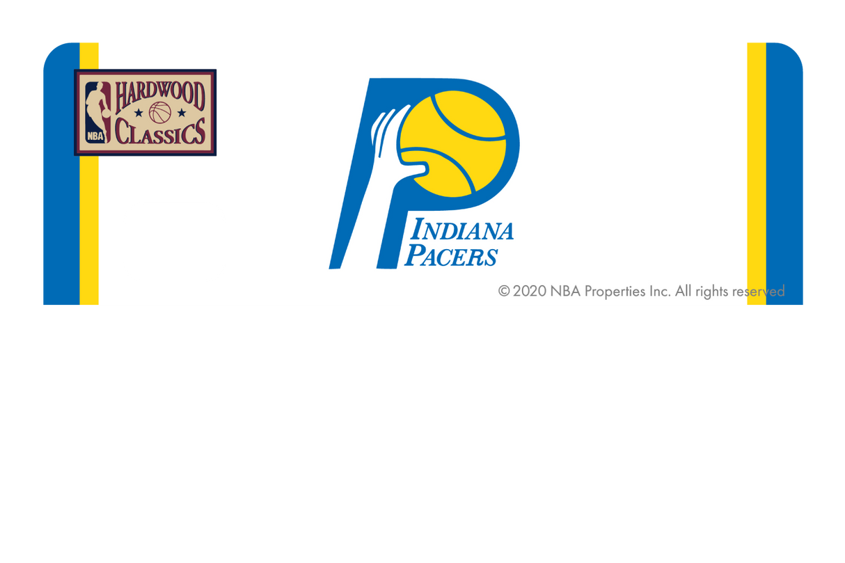 Indiana Pacers: Home Warmups Hardwood Classics - Card Covers - NBALAB - CUCU Covers