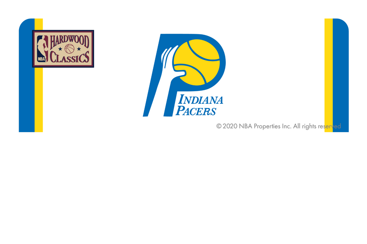 Indiana Pacers: Home Warmups Hardwood Classics - Card Covers - NBALAB - CUCU Covers