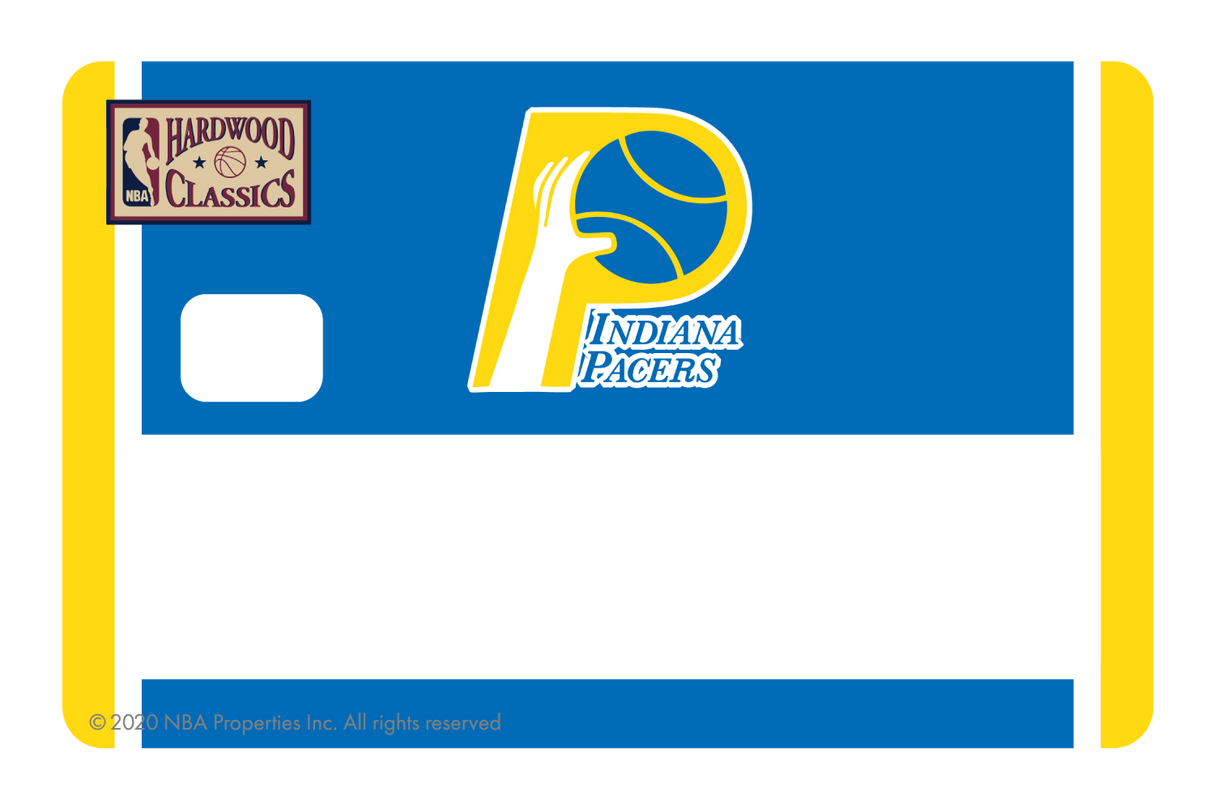 Indiana Pacers: Away Warmups Hardwood Classics - Card Covers - NBALAB - CUCU Covers