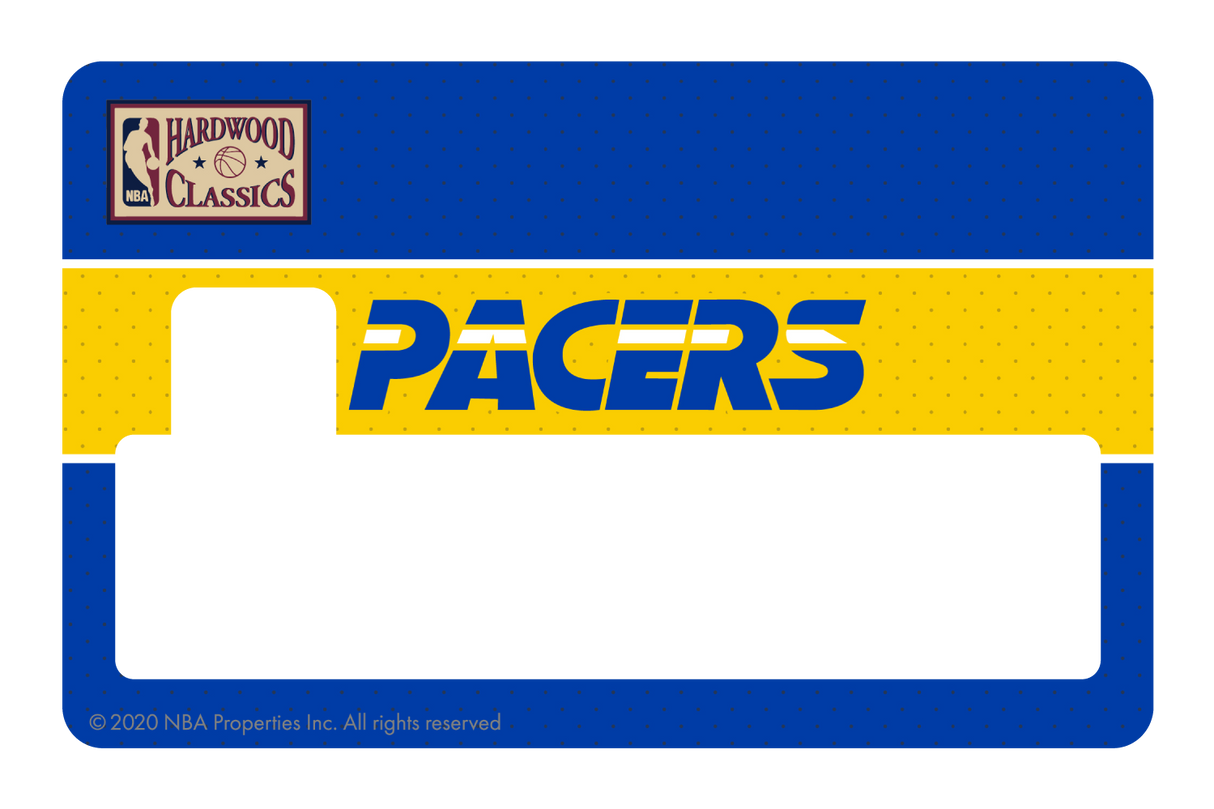 Indiana Pacers: Away Hardwood Classics - Card Covers - NBALAB - CUCU Covers