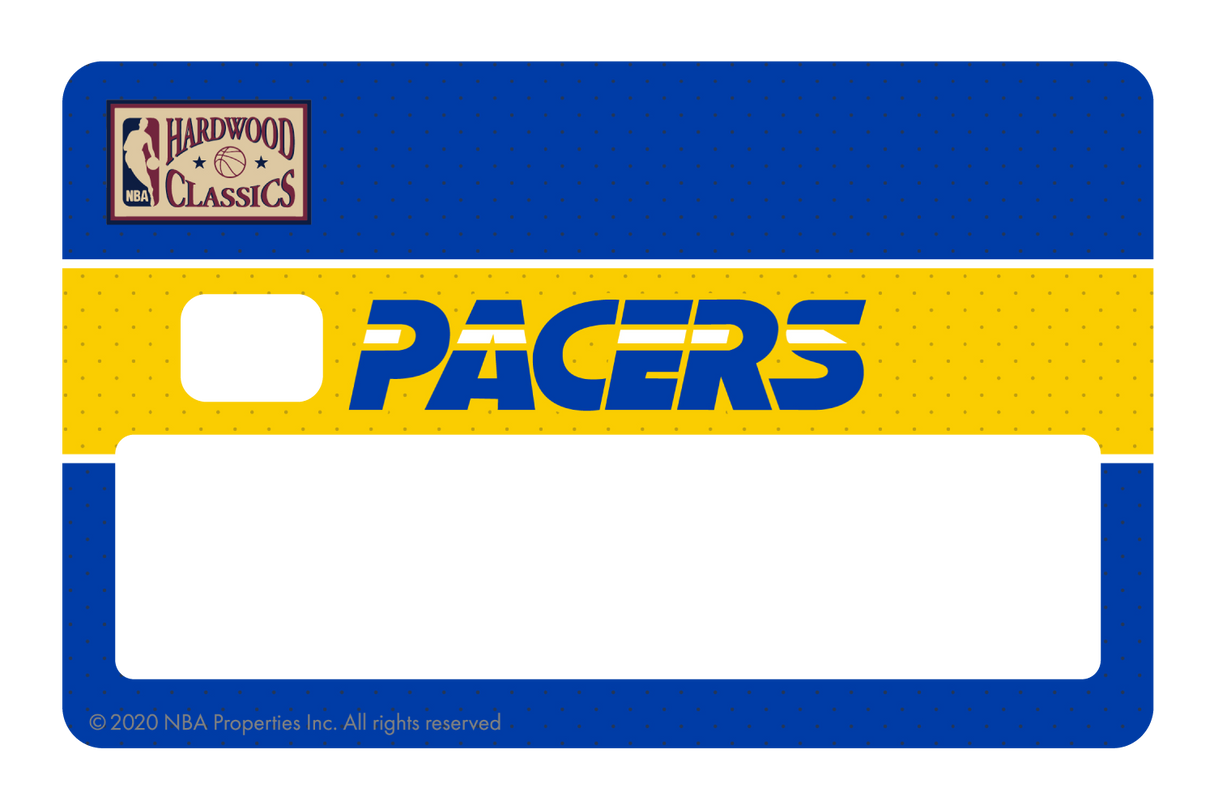 Indiana Pacers: Away Hardwood Classics - Card Covers - NBALAB - CUCU Covers