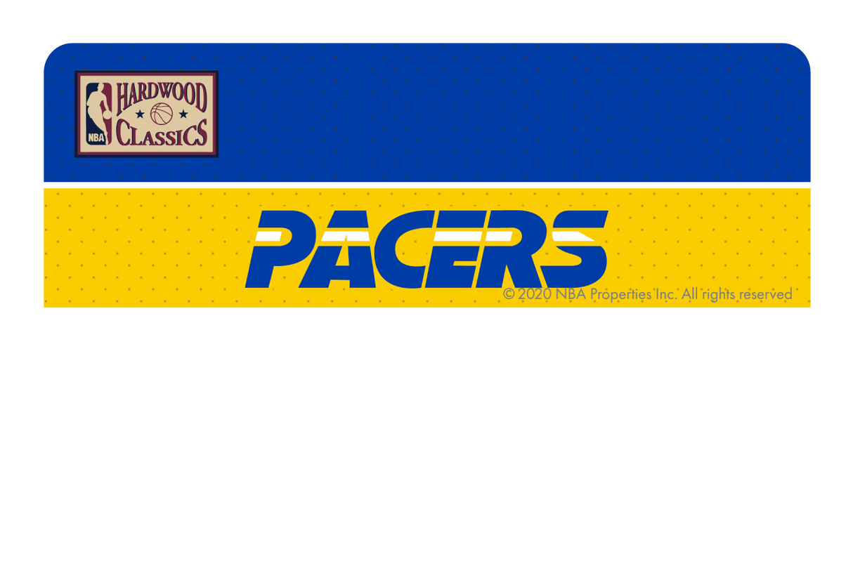 Indiana Pacers: Away Hardwood Classics - Card Covers - NBALAB - CUCU Covers