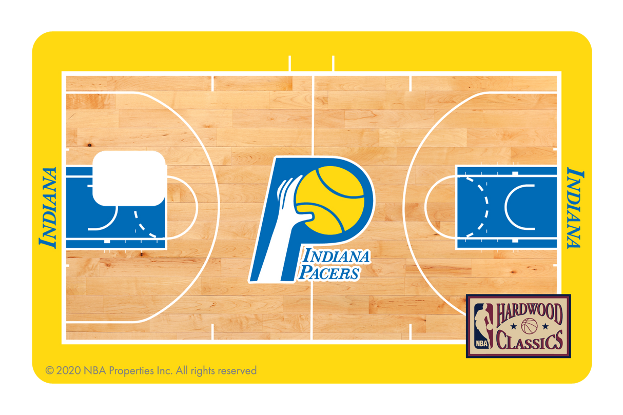 Indiana Pacers: Retro Courtside Hardwood Classics - Card Covers - NBALAB - CUCU Covers