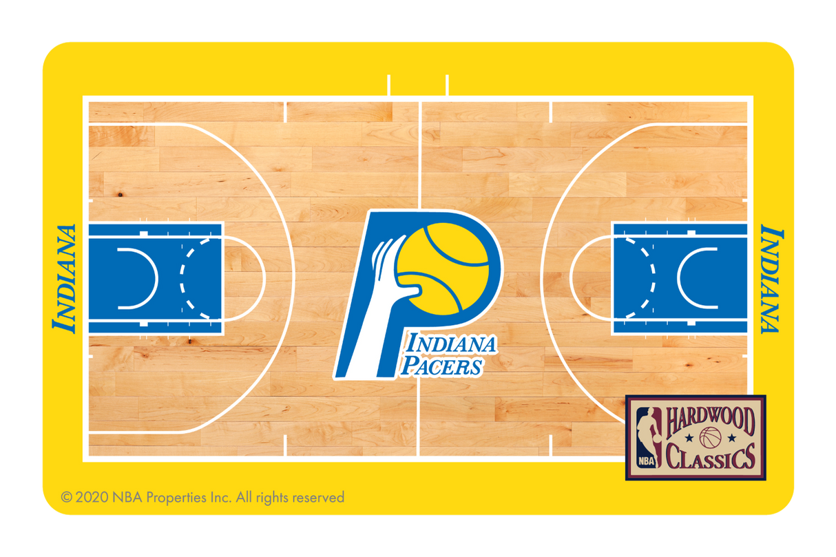Indiana Pacers: Retro Courtside Hardwood Classics - Card Covers - NBALAB - CUCU Covers