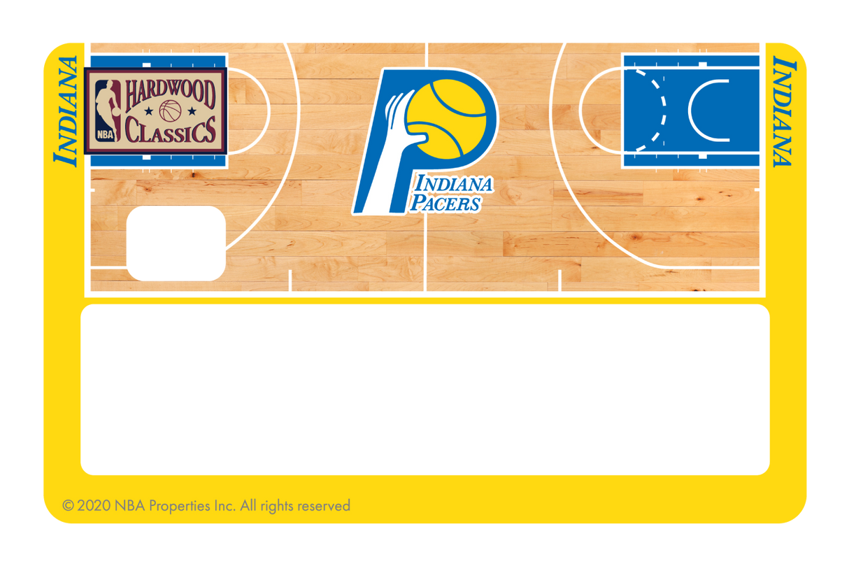 Indiana Pacers: Retro Courtside Hardwood Classics - Card Covers - NBALAB - CUCU Covers