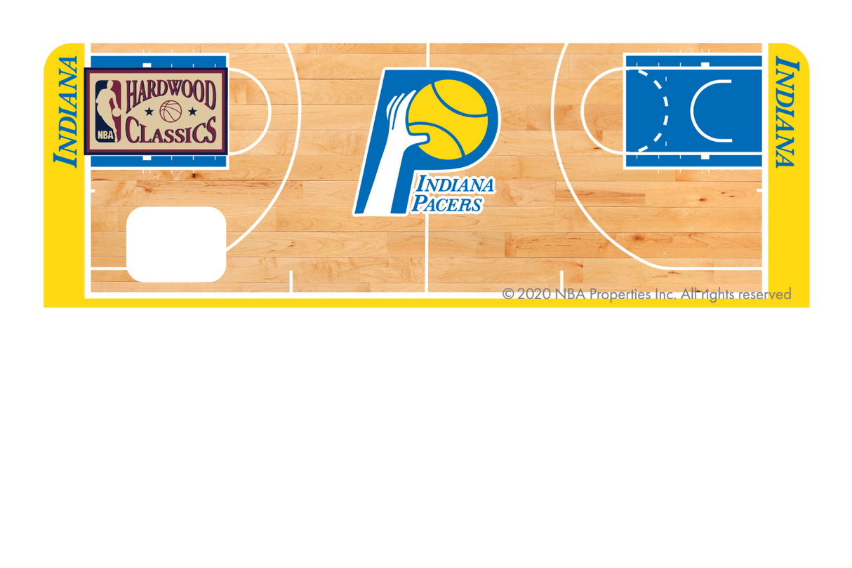 Indiana Pacers: Retro Courtside Hardwood Classics - Card Covers - NBALAB - CUCU Covers