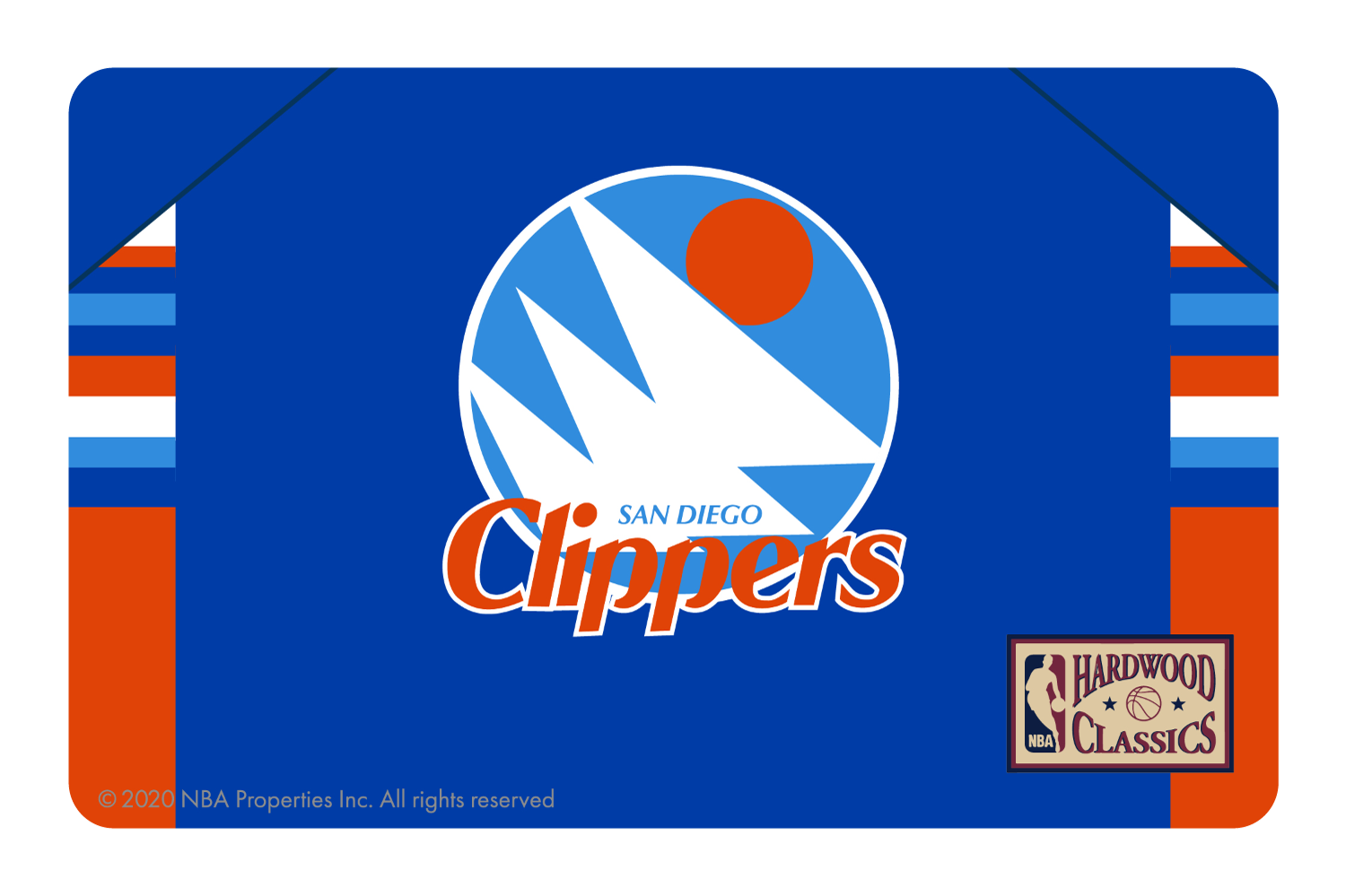 LA Clippers: Away Hardwood Classics