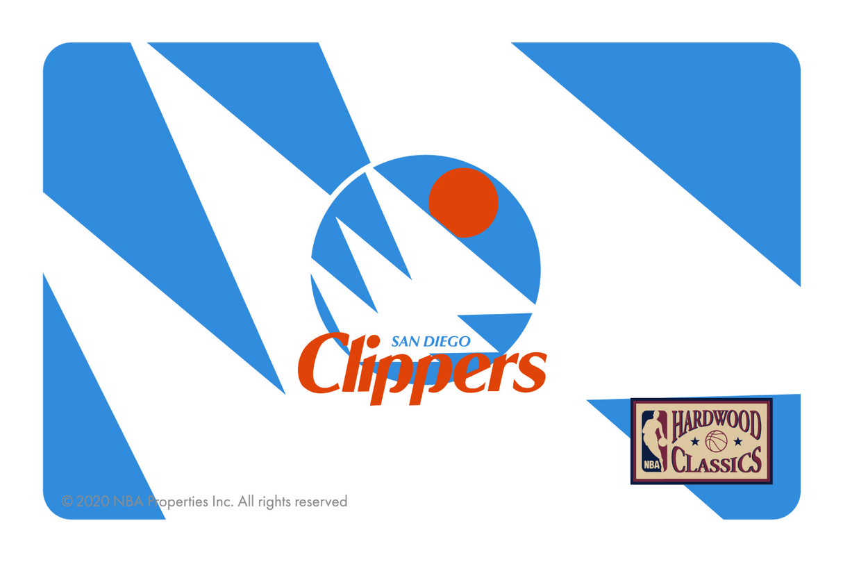 LA Clippers: Throwback Hardwood Classics - Card Covers - NBALAB - CUCU Covers