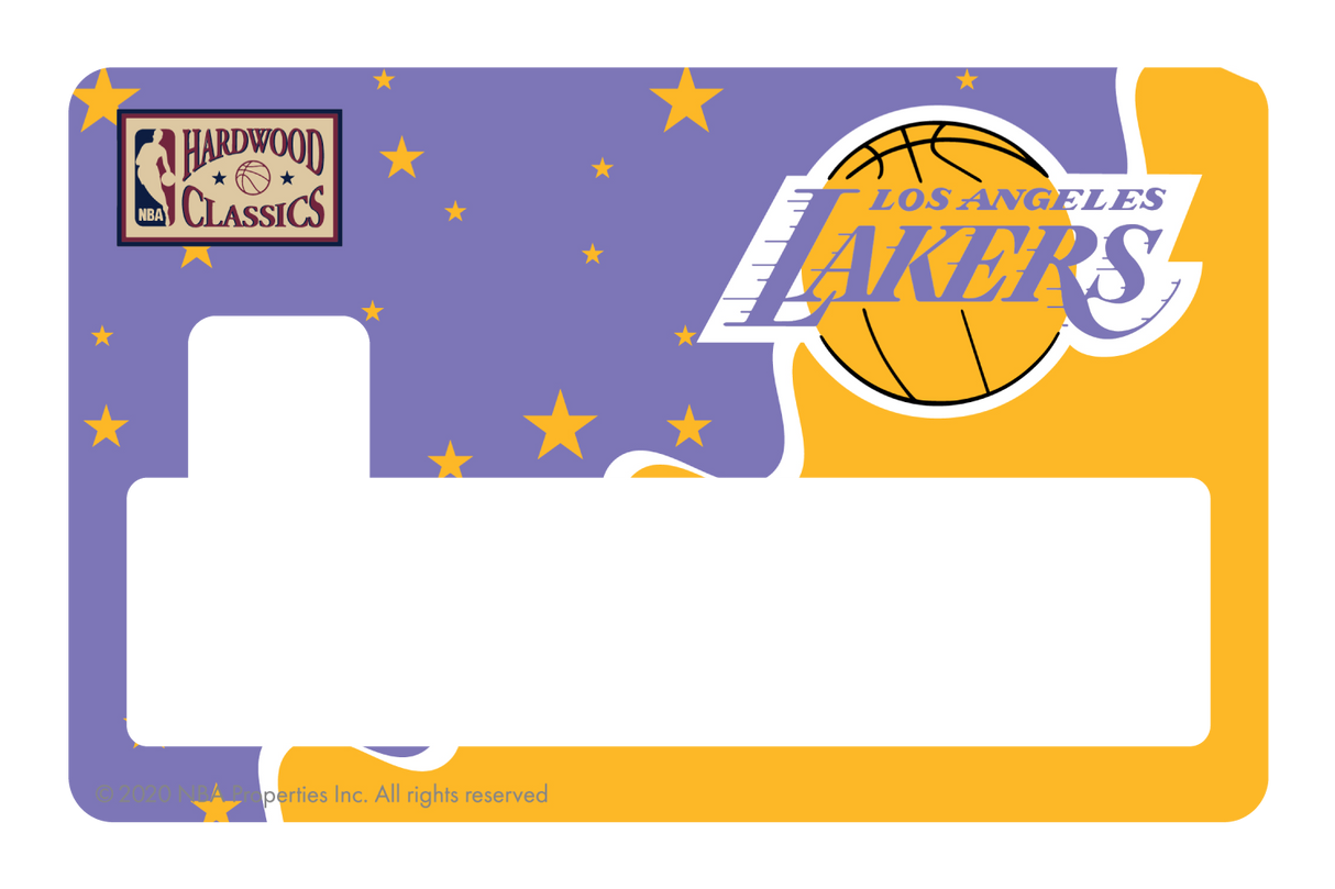 Los Angeles Lakers: Uptempo Hardwood Classics - Card Covers - NBALAB - CUCU Covers