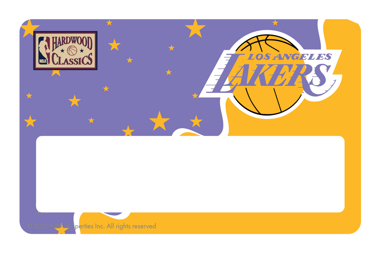 Los Angeles Lakers: Uptempo Hardwood Classics - Card Covers - NBALAB - CUCU Covers