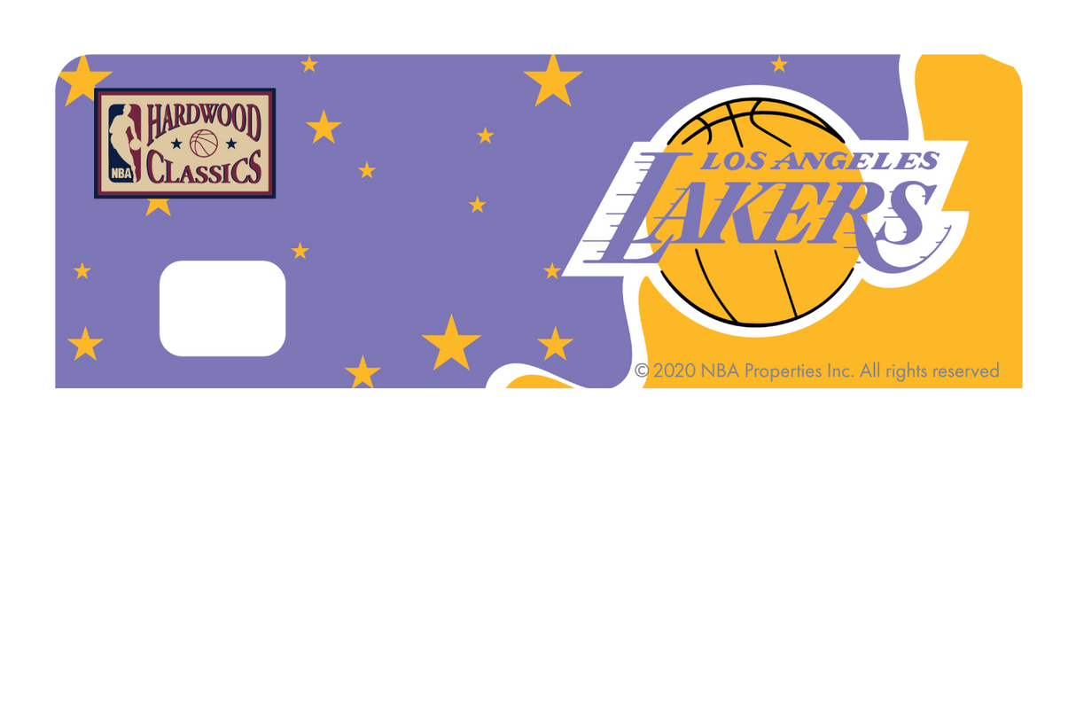 Los Angeles Lakers: Uptempo Hardwood Classics - Card Covers - NBALAB - CUCU Covers