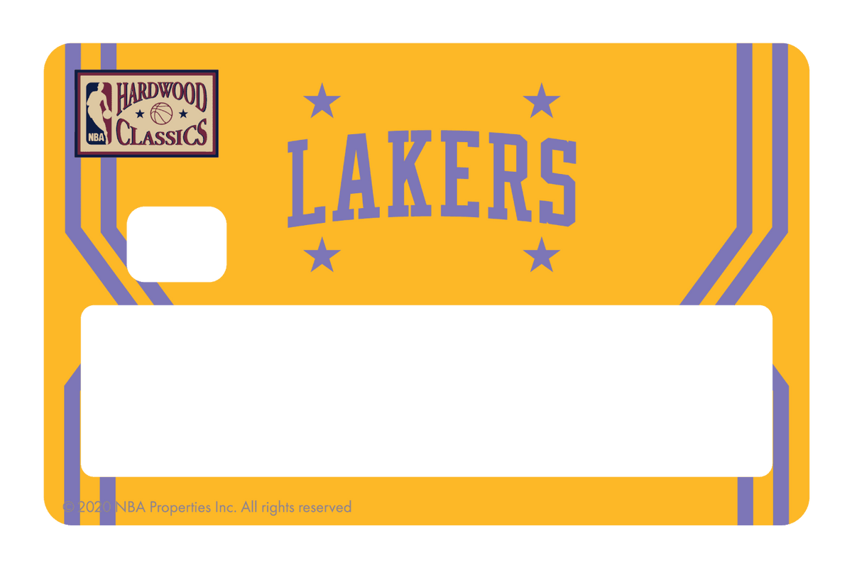 Los Angeles Lakers: Home Warmups Hardwood Classics